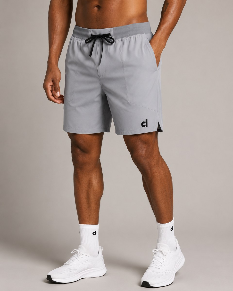 D motion  Drawstring Shorts
